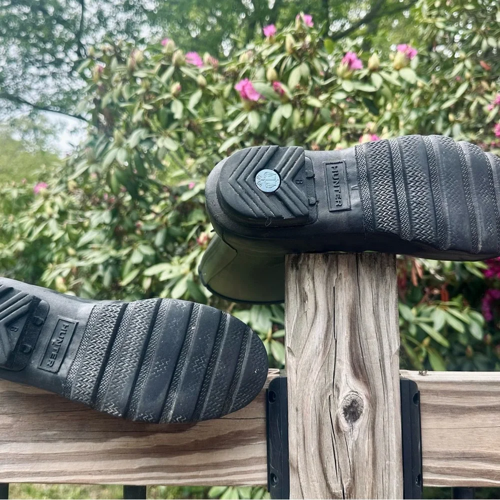 Hunter Black Rain Boots Women’s 7 🖤 - Picture 6 of 7